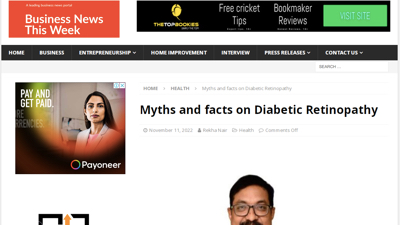 Myths and facts on Diabetic Retinopathy