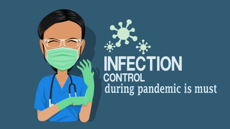 Infection control during pandemic 