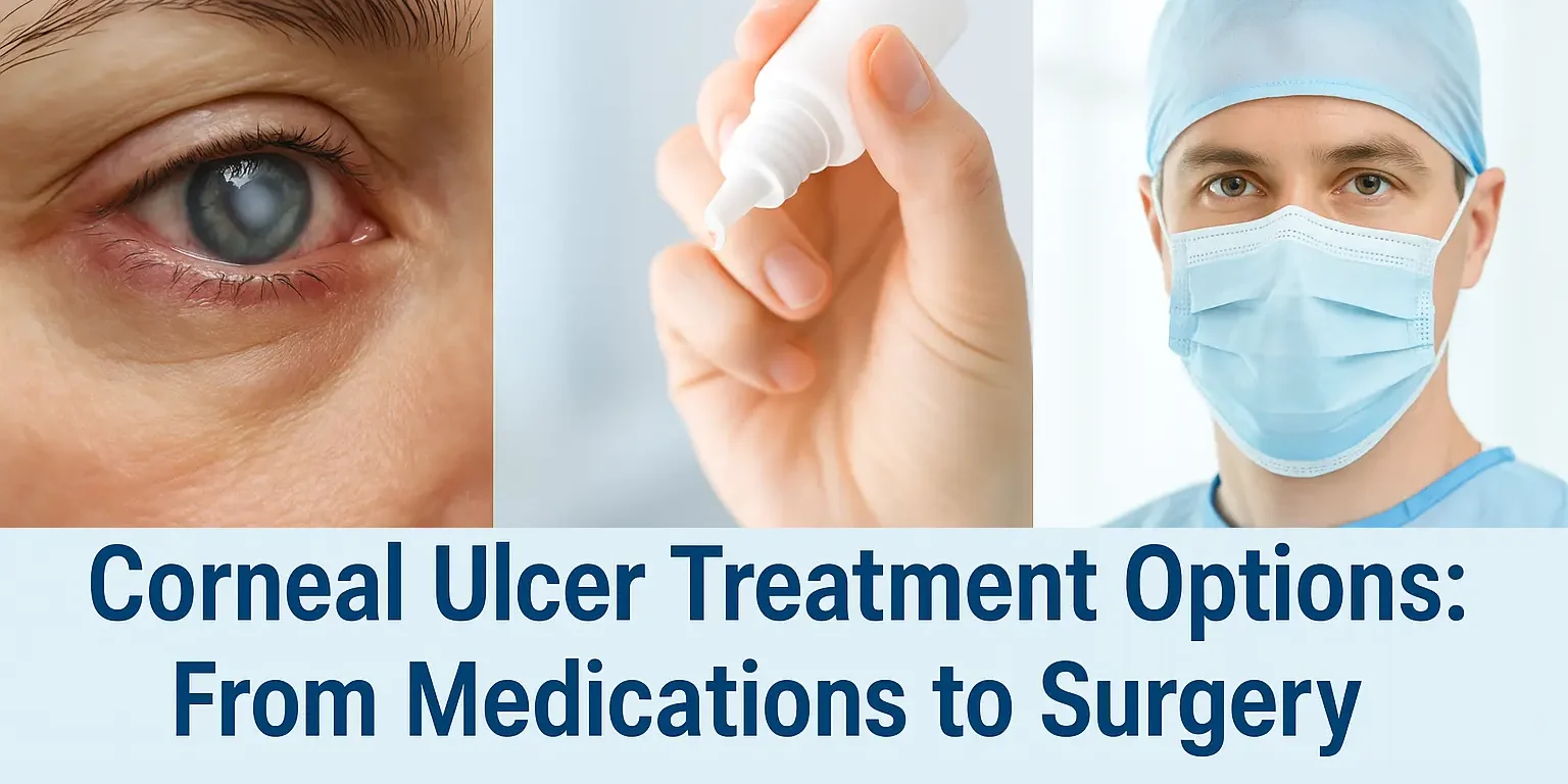 Corneal ulcer treatment options and eye care tips