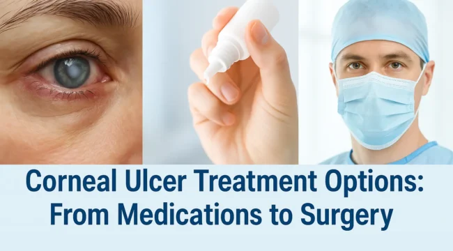 Corneal ulcer treatment options and eye care tips