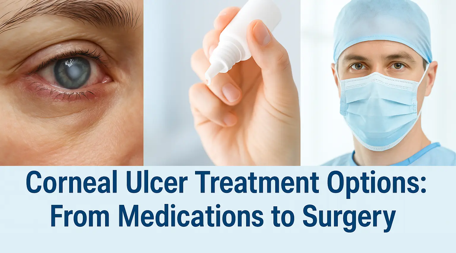 Corneal ulcer treatment options and eye care tips