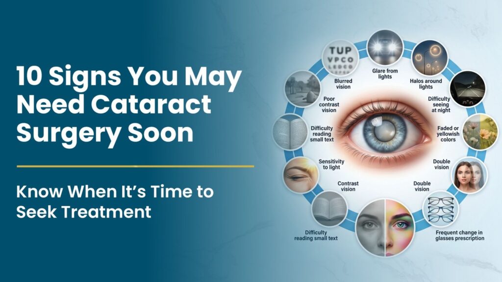 10 Signs You May Need Cataract Surgery Soon
