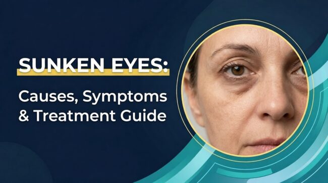Sunken Eyes Causes, Symptoms and Treatment Guide
