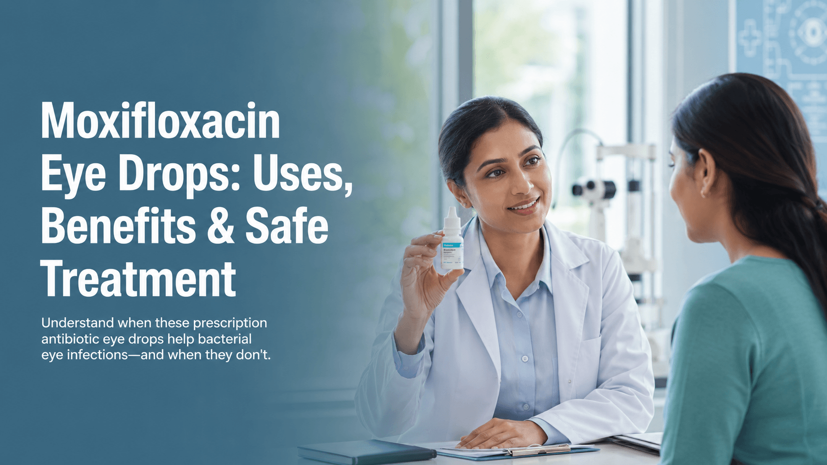 Moxifloxacin Eye Drops Uses