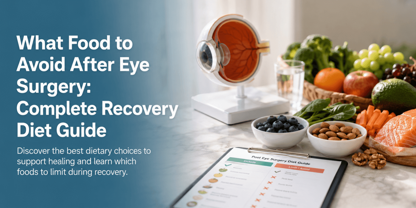 What Food to Avoid After Eye Surgery