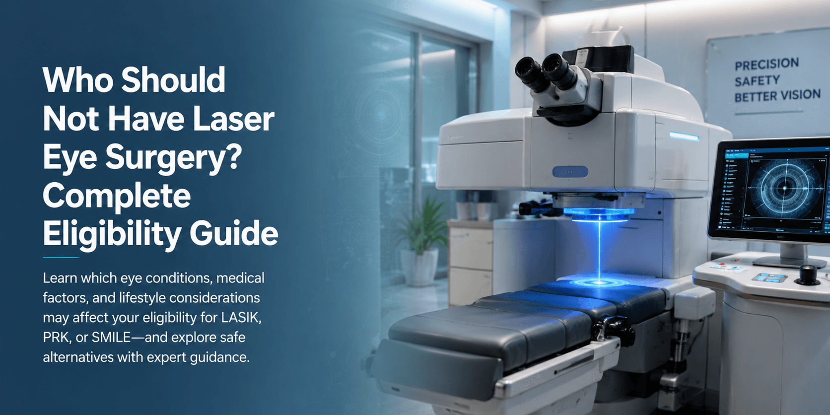 Who Should Not Have Laser Eye Surgery?