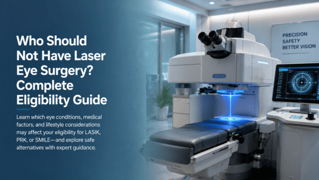 Who Should Not Have Laser Eye Surgery?