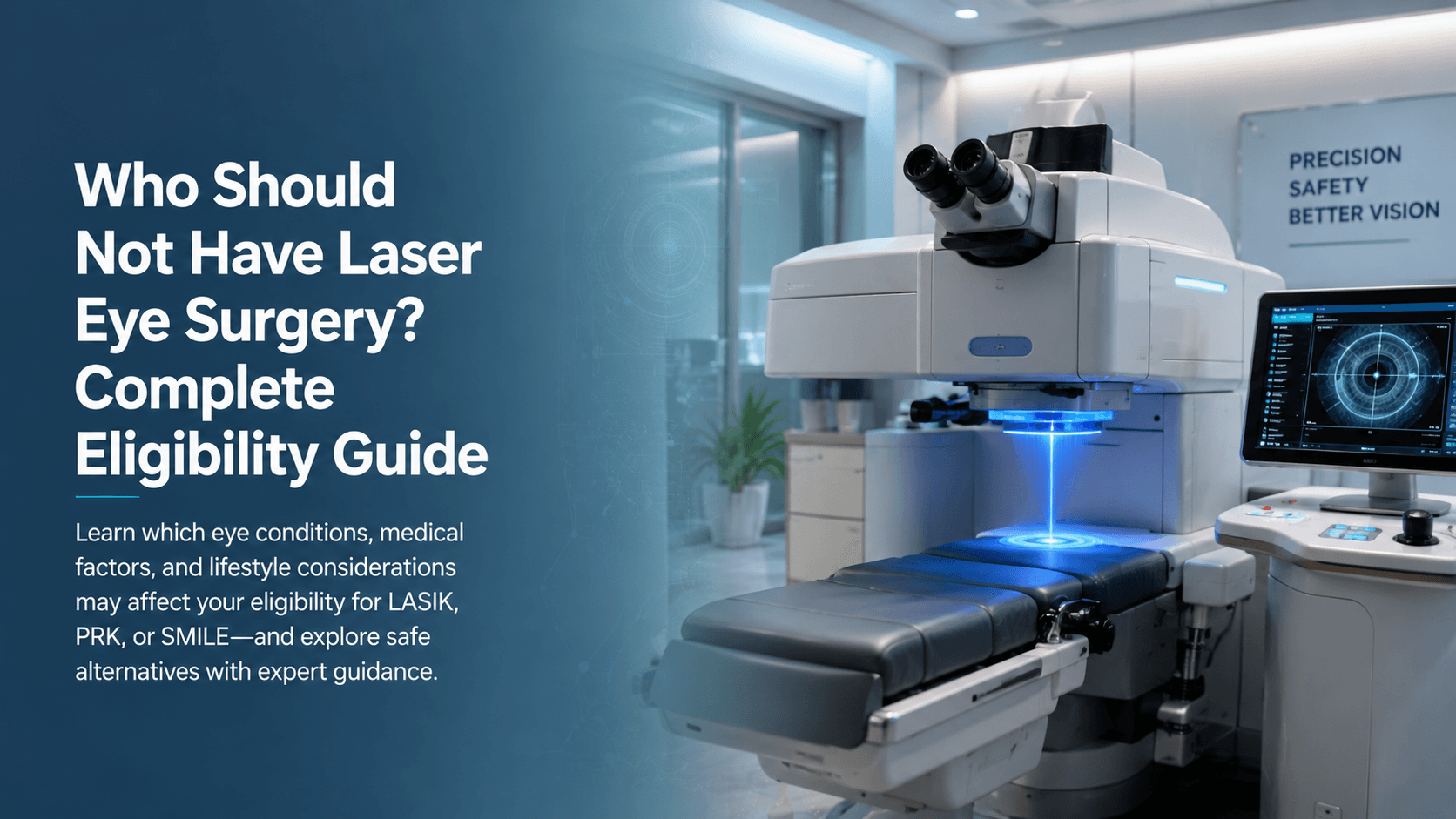 Who Should Not Have Laser Eye Surgery?