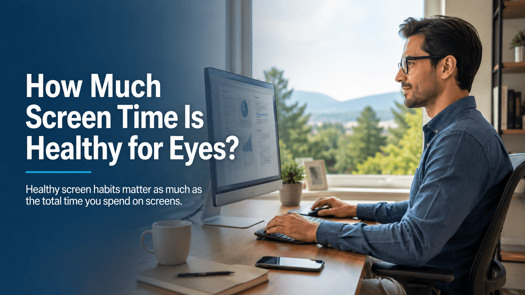 How Much Screen Time Is Healthy for Eyes