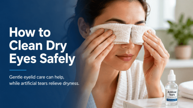 how-to-clean-dry-eyes How to Clean Dry Eyes