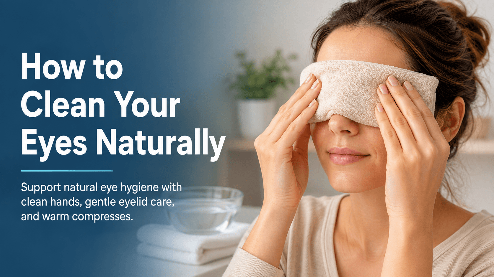 How to Clean Our Eyes Naturally
