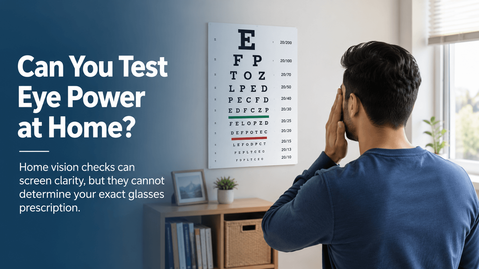 How to Test Eye Power at Home